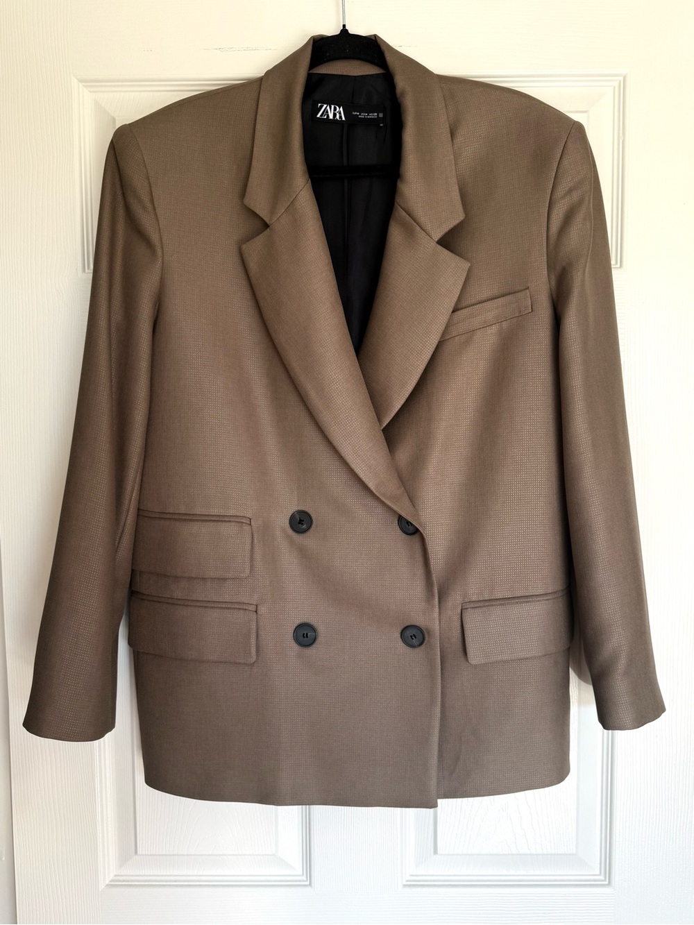 Zara Double-Breasted Blazer Size M